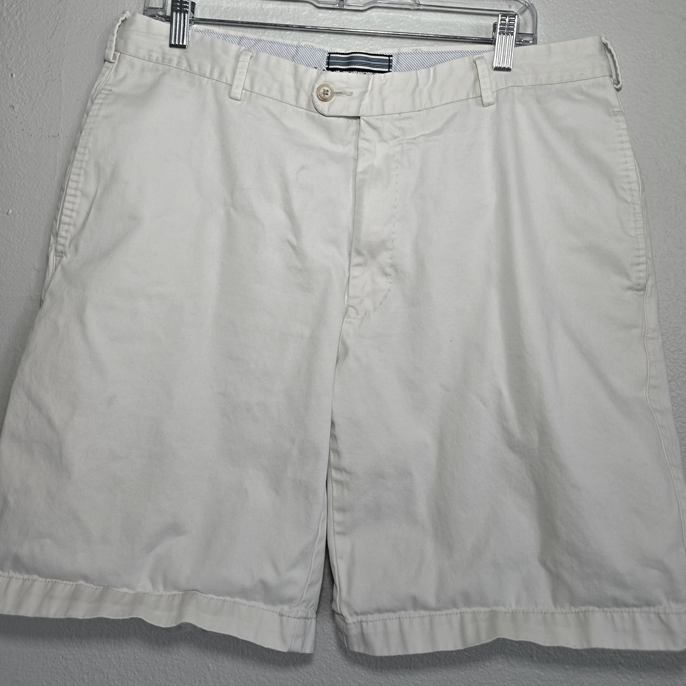 Peter Millar‎ Wicking Golf Chino Casual Shorts Men's Size 36 Ivory